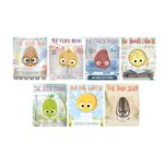 Jory John – 7 Book Collection Set: (The Big Cheese, The Sour Grape, The Smart Cookie, The Couch Potato, The Cool Bean, The Good Egg & The Bad Seed)