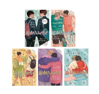 Heartstopper Series, Set of 5 Books, Vol. 1-5